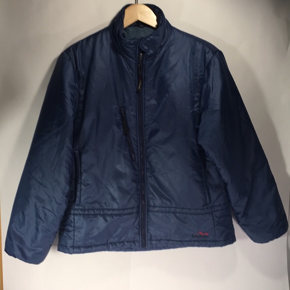 L.L. Bean Jackets & Blazers - LL Bean Outdoors PrimaLoft Navy Coat